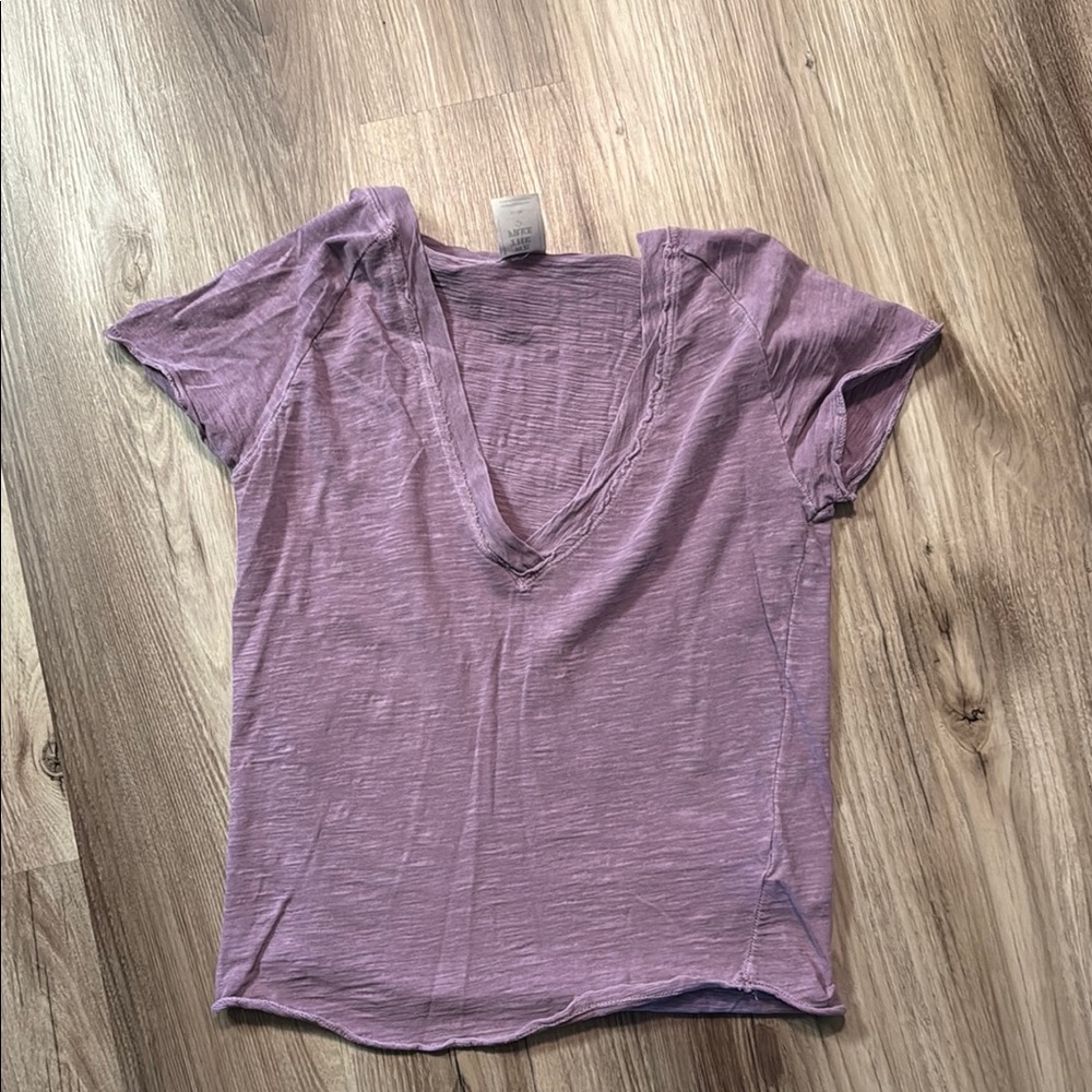 We The Free Purple Short Sleeve T-Shirt